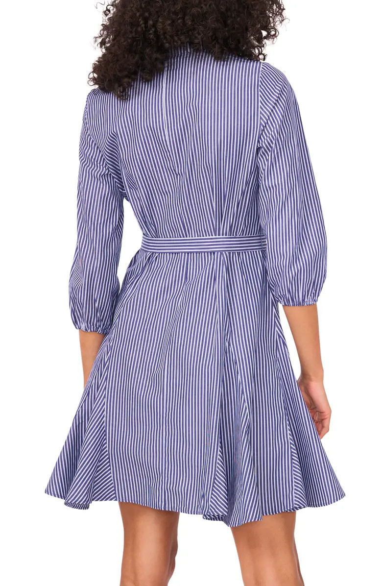 Halogen® Stripe Belted Shirtdress | Nordstrom | Nordstrom