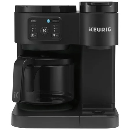 Keurig K-Duo Essentials Hot & Iced Single-Serve K-Cup Pod Coffee Maker & Carafe Black | Walmart (US)