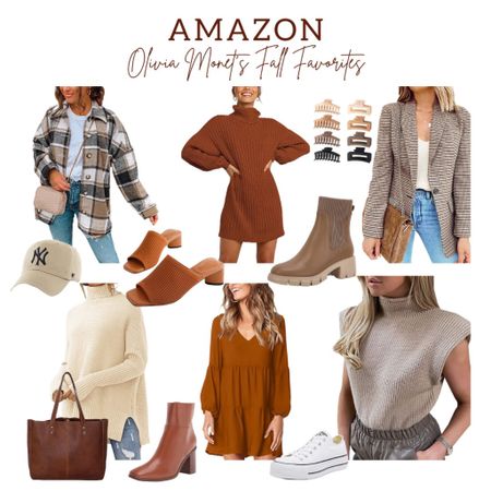 Some of my favorite Amazon fall wardrobe essentials 🍄🍁🍂✨


#amazonprime #fallwardrobe #sweaterdress #ankleboots #Shacket #fallaccessories #mules #sweater #blazer #plaid #sweatervest #fallessentials #falldress #dresses #fallbags #ootd #cozy

#LTKSeasonal #LTKfit #LTKstyletip