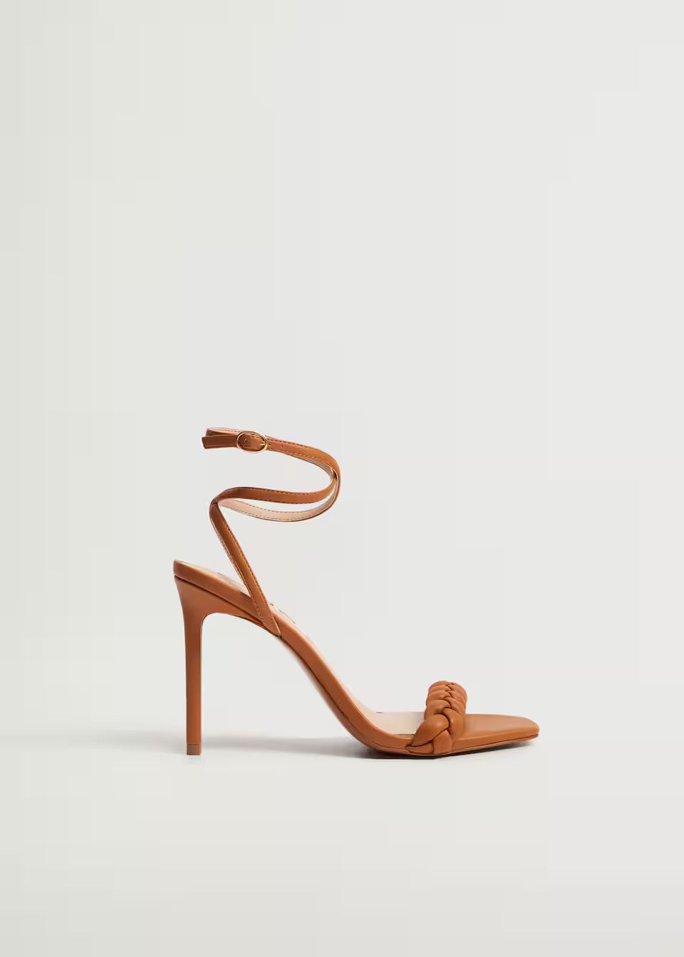 Sandals with braided heel design | MANGO (US)