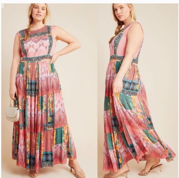 New Anthropologie Alessandra Floral Maxi Dress. NWT | Poshmark