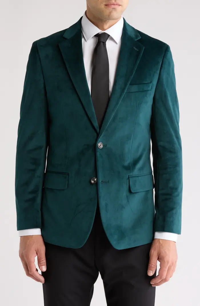 Two-Button Velvet Dinner Jacket | Nordstrom Rack