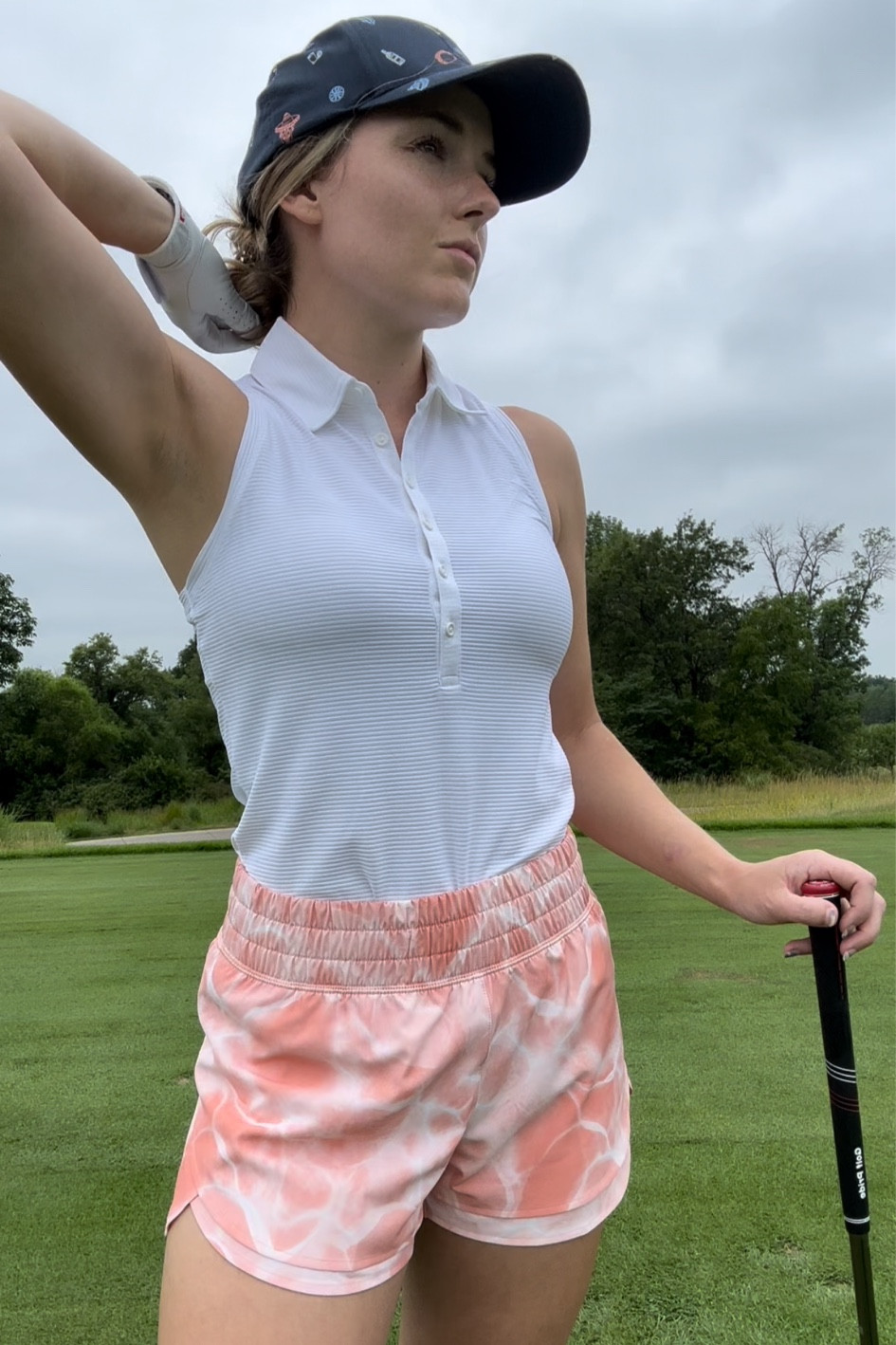 Another comfy gworl practice fit. CALIA has been coming in hot with their golf pieces this year.😍