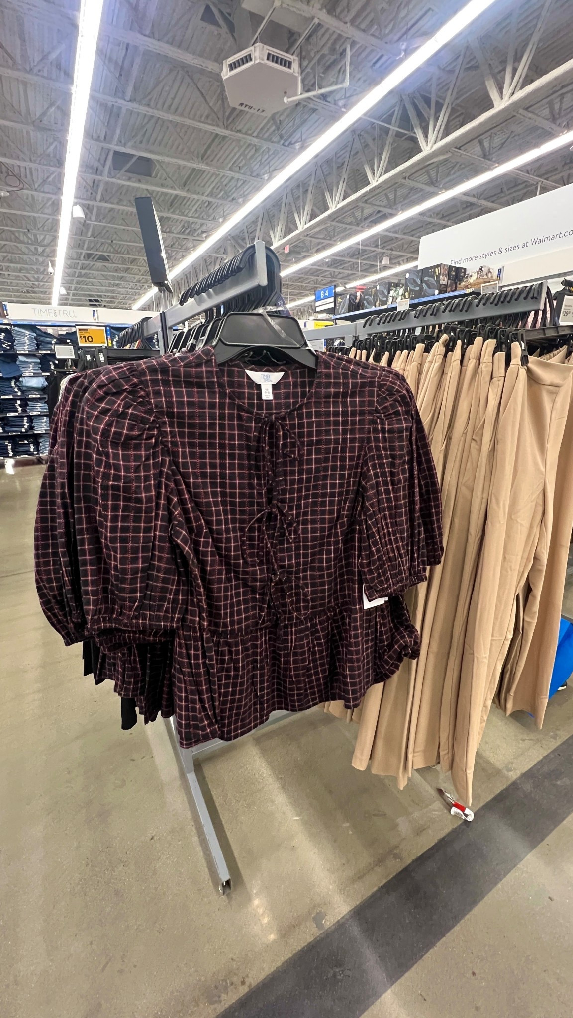 Time and Tru Women's Tie Front Peplum Top with Short Puff Sleeves, Size XS – XXXL 
Walmart 

#LTKSeasonal #LTKMidsize #LTKWorkwear