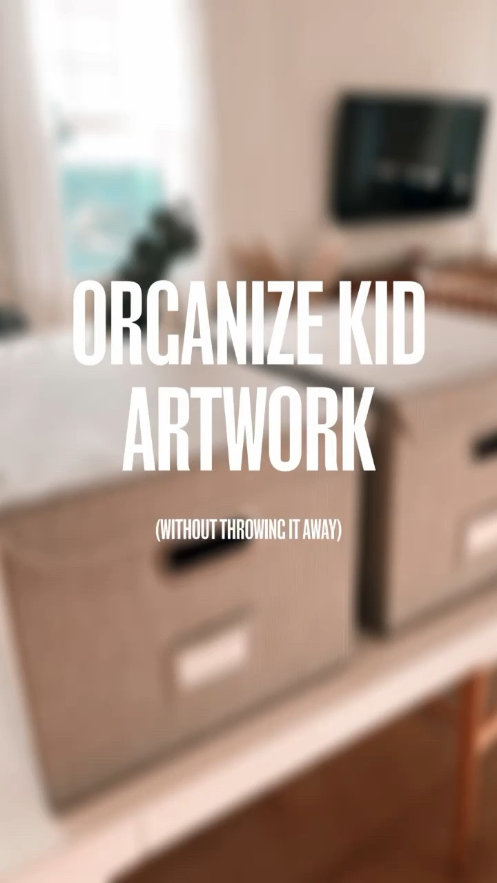 The best way I’ve found to store your kid’s artwork without ruining it or throwing it away ✌🏼
↟
#organizationideas ##organizationinspo #organizedhome #getorganized #amazonfinds #kidart #craftorganization #artorganization #artboxes #craftstorage #craftboxes #craftorganization #homeorganization 

#LTKhome #LTKkids #LTKfamily