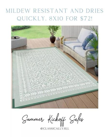 Outdoor rug, patio rug Amazon home

#LTKHome #LTKSaleAlert