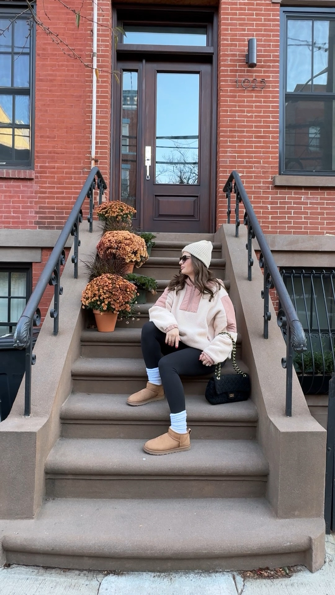 Cute and cozy outfit idea. The ultra mini Uggs pair perfectly with this free people fleece jacket. I added scrunch socks and a beanie for extra comfort  

#LTKSeasonal #LTKFindsUnder50 #LTKStyleTip