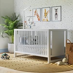 Nurture& The Crib - Baby, Toddler Convertible Crib | Sustainable...
 | Amazon (US)