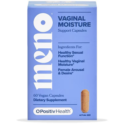 O Positiv MENO Vaginal Moisture Vegan Capsules - 60ct | Target