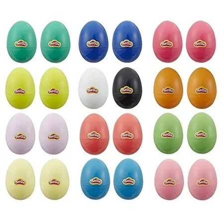 Play-Doh Eggs 24-Pack of Non-Toxic Modeling Compound for Kids 2 Years and Up for Party Favors, Easte | Walmart (US)