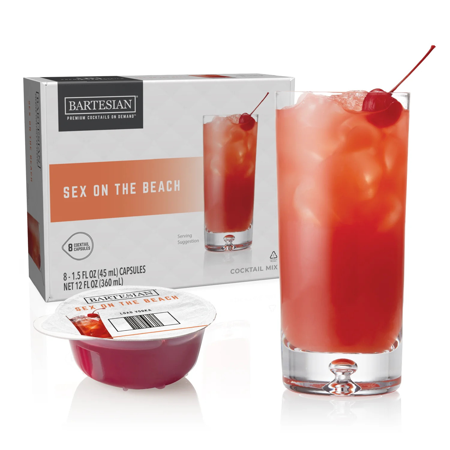 Sex on the Beach Vodka Cocktail Capsules | Bartesian | Bartesian