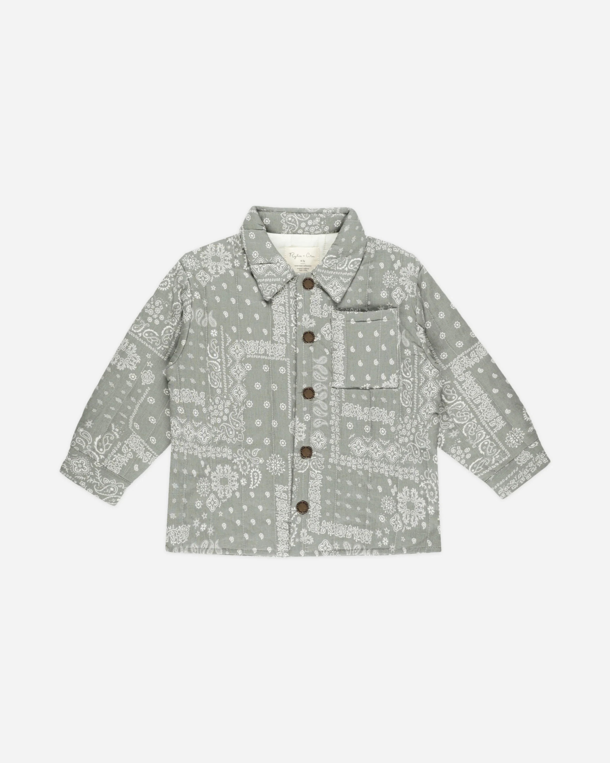 Nashville Quilted Jacket || Laurel Bandana | Rylee + Cru