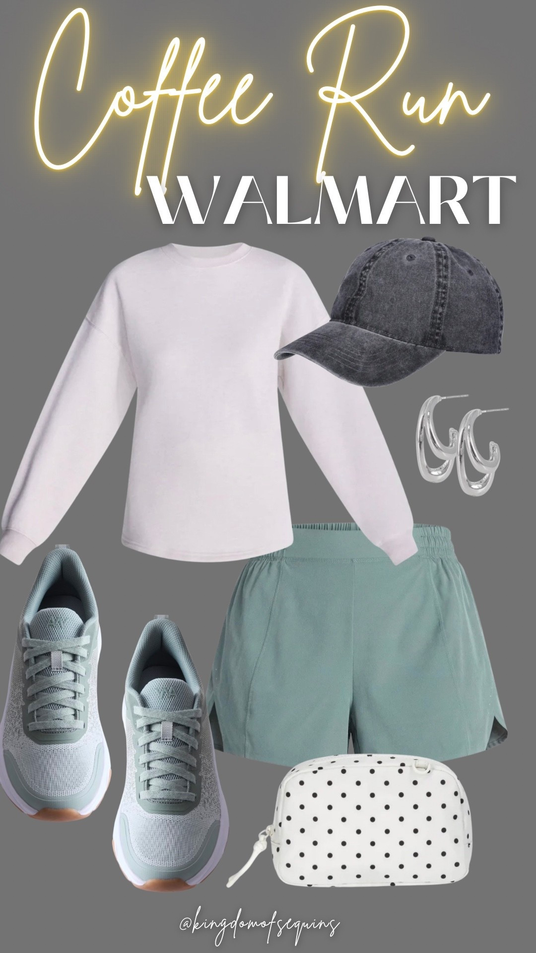 Grab your coffee while looking cute! Love this casual style from Walmart.

#LTKootd #LTKmomlife #LTKActive