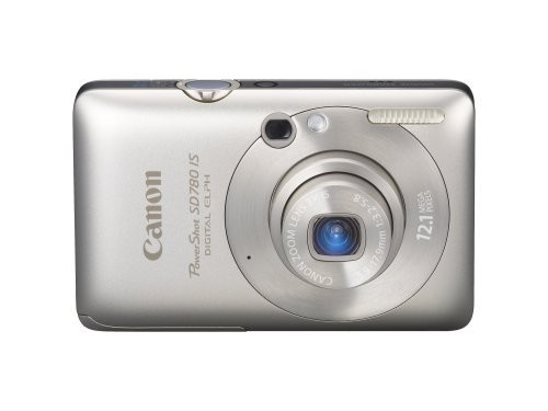 Canon PowerShot SD780IS 12.1 MP Digital Camera with 3x Optical Image Stabilized Zoom and 2.5-inch LCD (Silver) | Amazon (US)