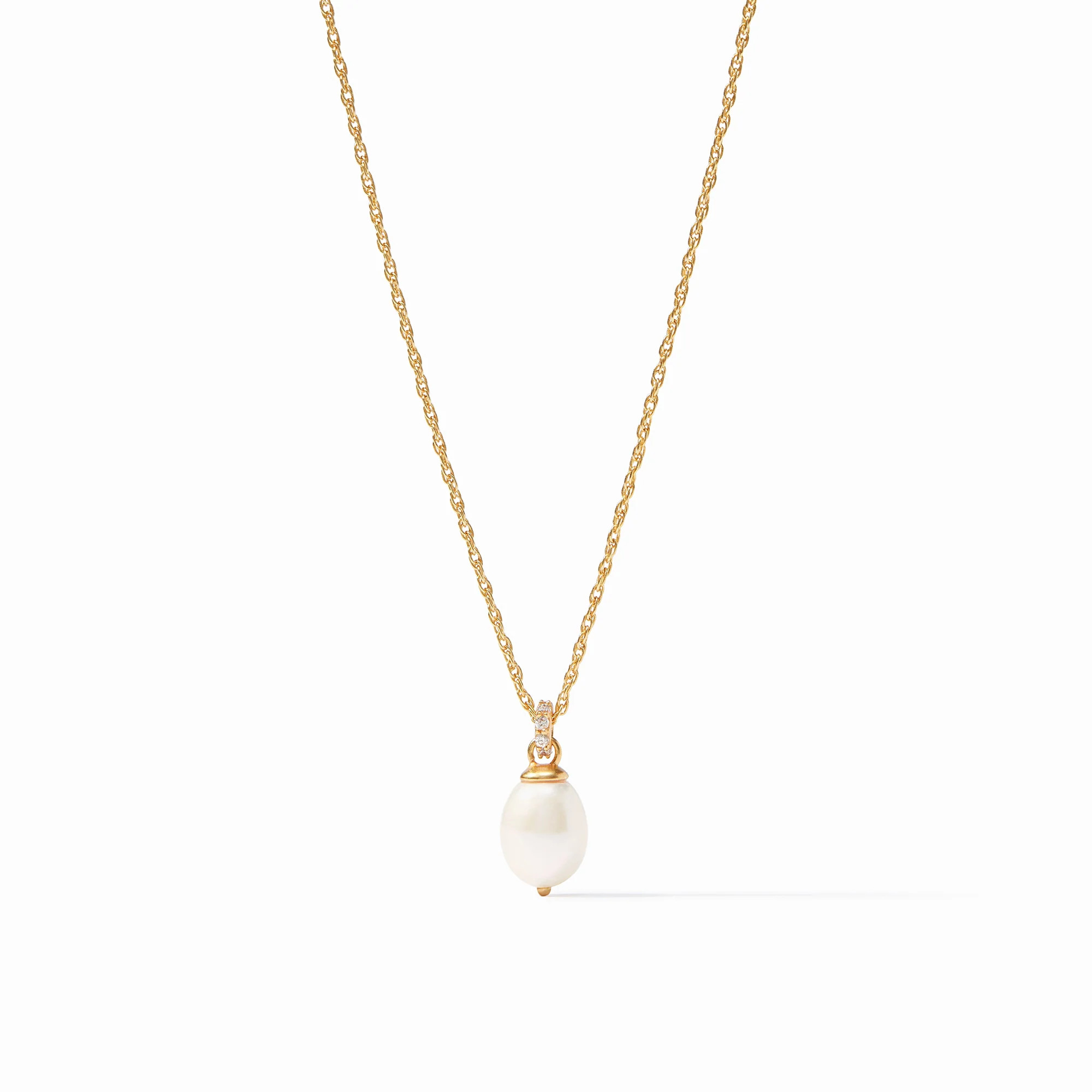 Celeste Pearl Solitaire Necklace | Julie Vos | Julie Vos