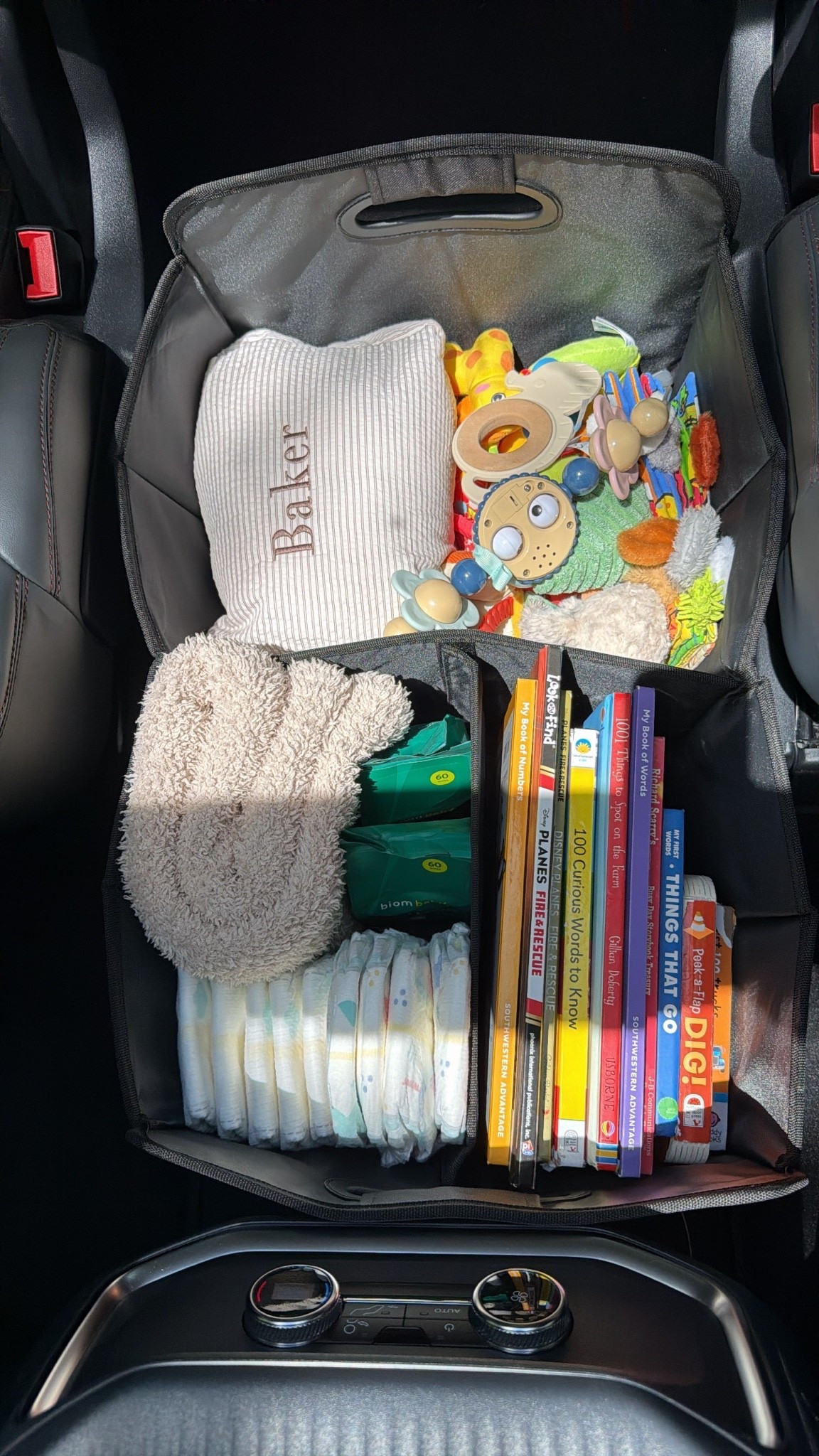 Car storage organizer bin

#LTKmomlife #LTKKids #LTKBaby