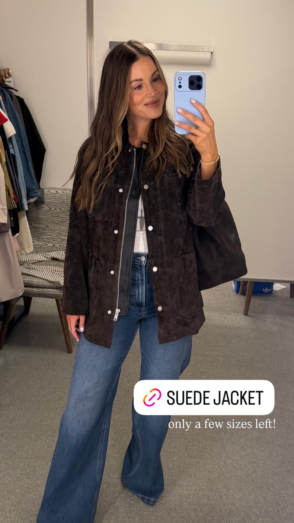 only a few sizes left in my dark brown suede jacket!

Nsale
Nordstrom anniversary sale

#LTKSaleAlert #LTKootd #LTKSeasonal