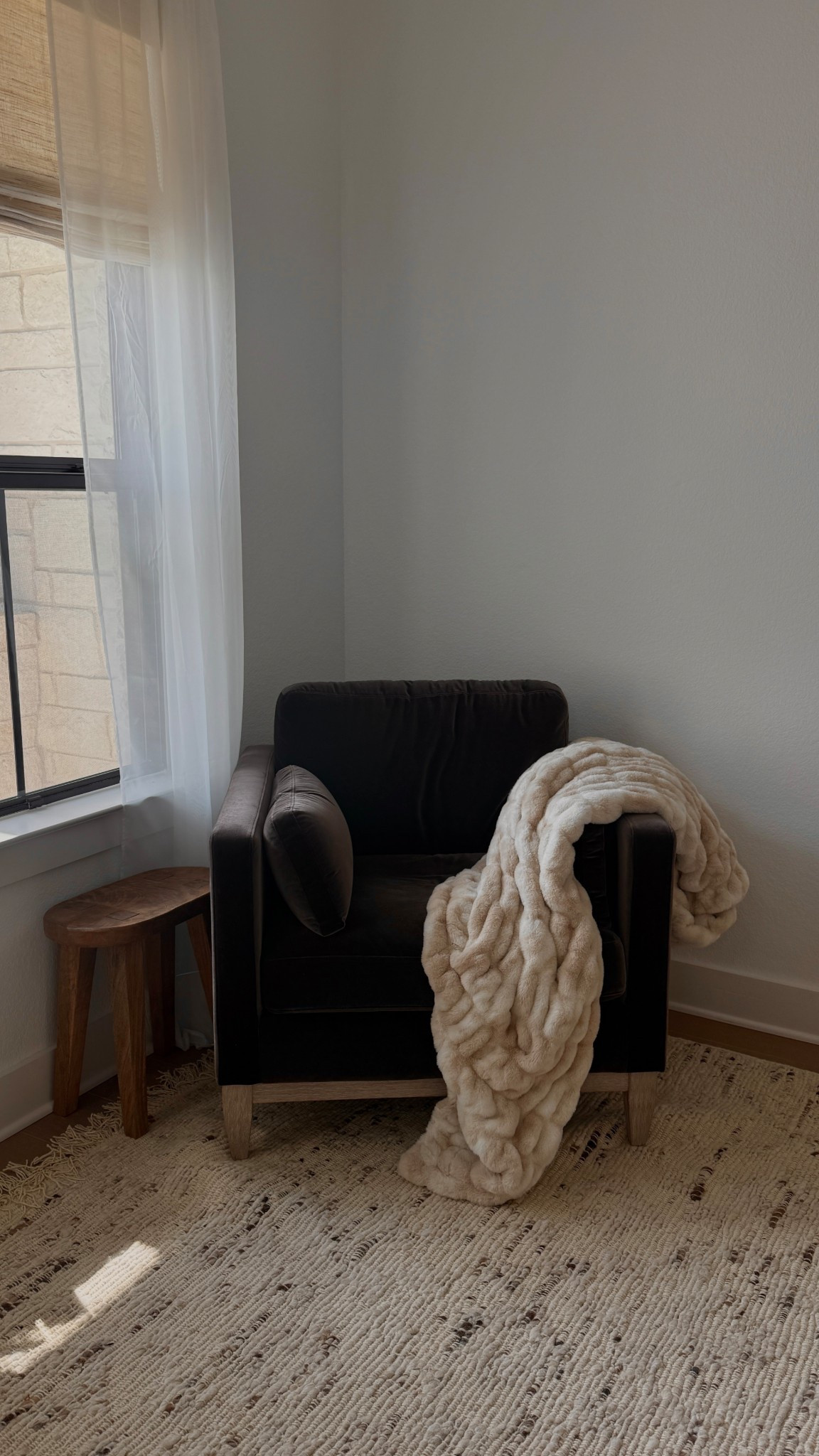 chair & rug in my office!