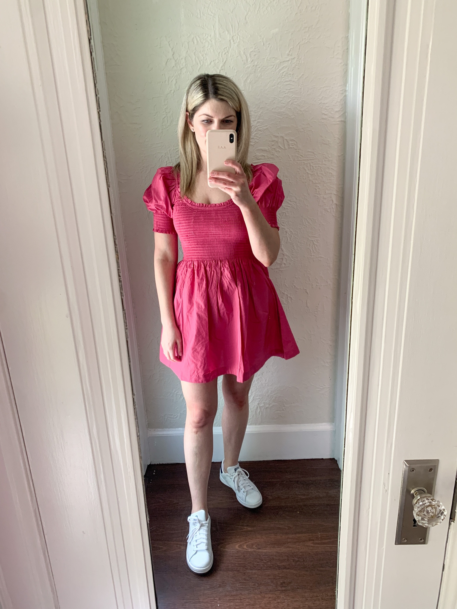 Hill house try on, spring and summer dresses, white sneakers, dress with sneakers 

#LTKSeasonal #LTKunder100 #LTKshoecrush