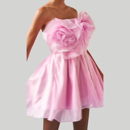 Bardot Fleurette Flower Mini Dress