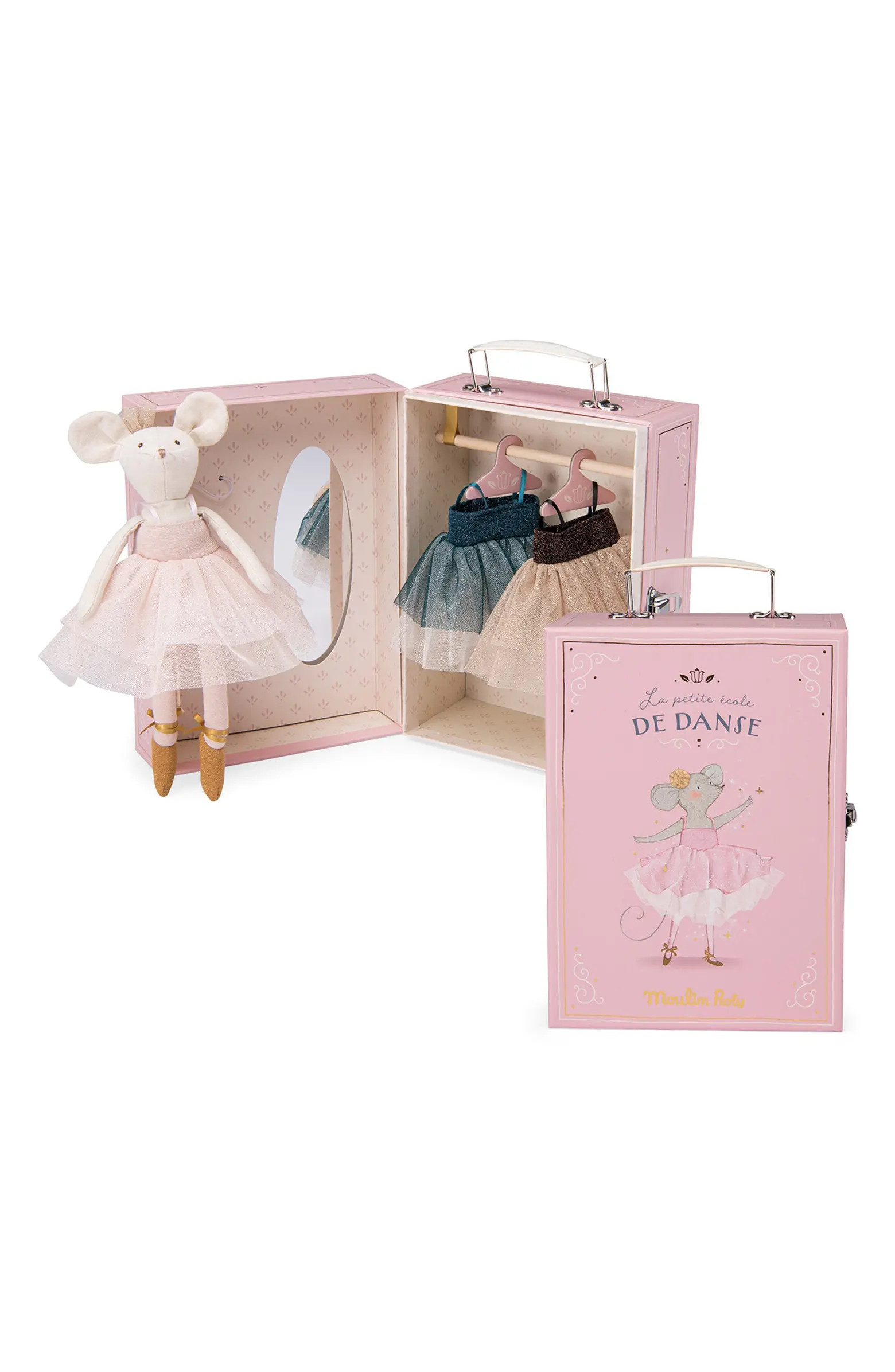 Little Mouse Tutu Wardrobe Suitcase & Doll | Nordstrom