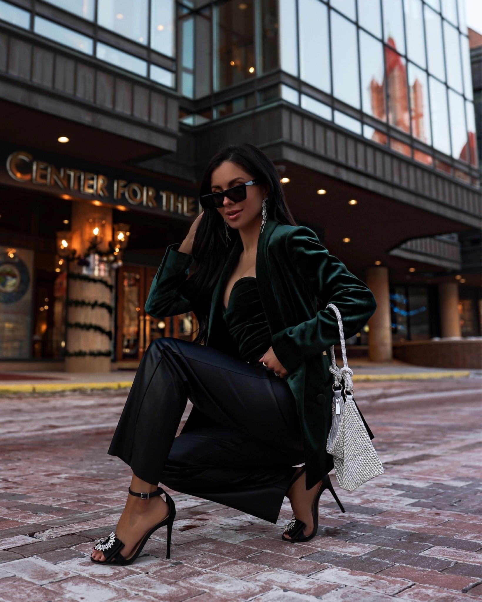 Holiday outfit ideas
Express green blazer
Express corset top
Express faux leather pants
Express rhinestone handbag



#LTKHoliday #LTKsalealert #LTKfindsunder100
