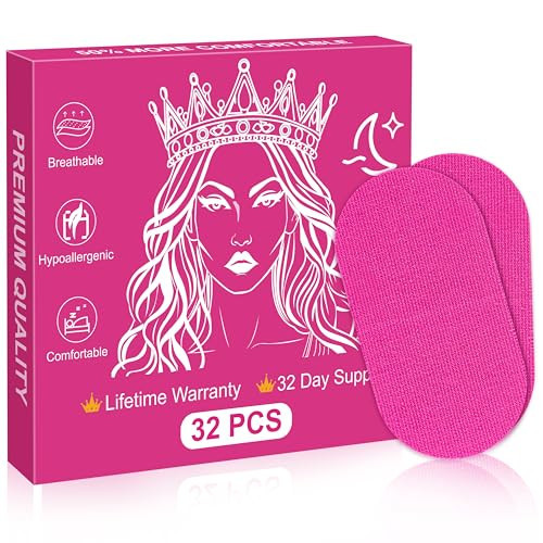 Mouth Tape for Sleeping (32 Pack) - Anti Snoring, Medical Grade, Breathable, Hypoallergenic & Pain Free Removal | Amazon (US)