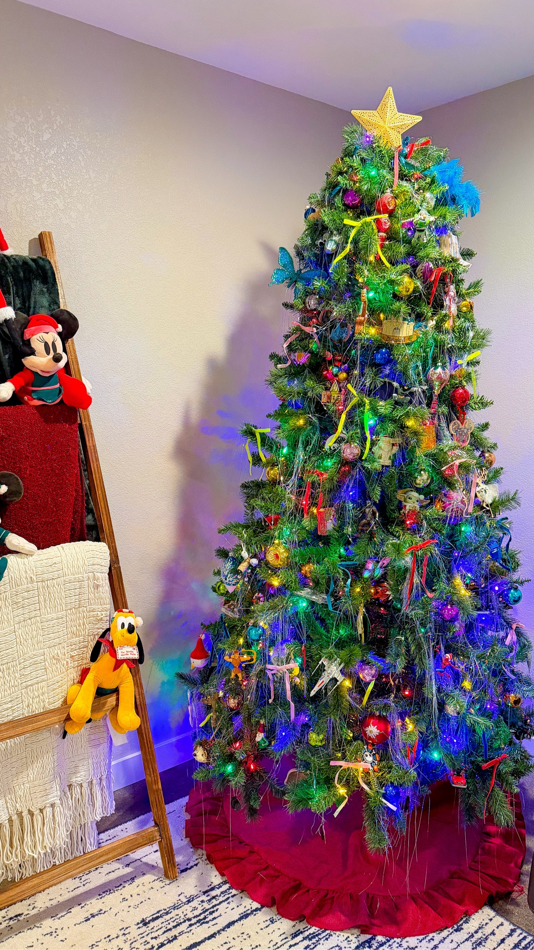 Last year Santa gifted us the girls Grand Duchess tree from Home Depot—and we love it! This year, we made the ultimate nostalgic, bright, and fun kids tree by adding multicolor bows, mercury ornaments, and tinsel. Also, linking a similar tree from Walmart because supply is low. 

#LTKHoliday #LTKKids #LTKHome