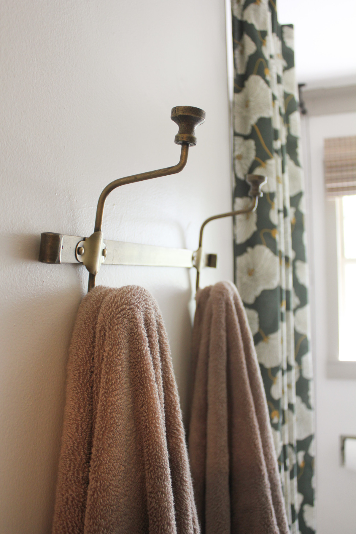 These Duke Antique Brass Wall Hooks from Magnolia are the perfect mix of form and function, adding a stylish, vintage touch to any room. The sturdy design is great for coats, bags, or towels, and the hand-applied brass finish gives them a lovely, worn-in charm. Plus, they’re a subtle way to add some Texas-made elegance to your bathroom or entryway—definitely a conversation piece! 

 #LTKHome