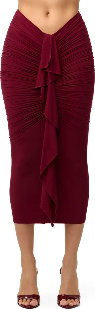 Ruffle Midi Skirt | Nordstrom