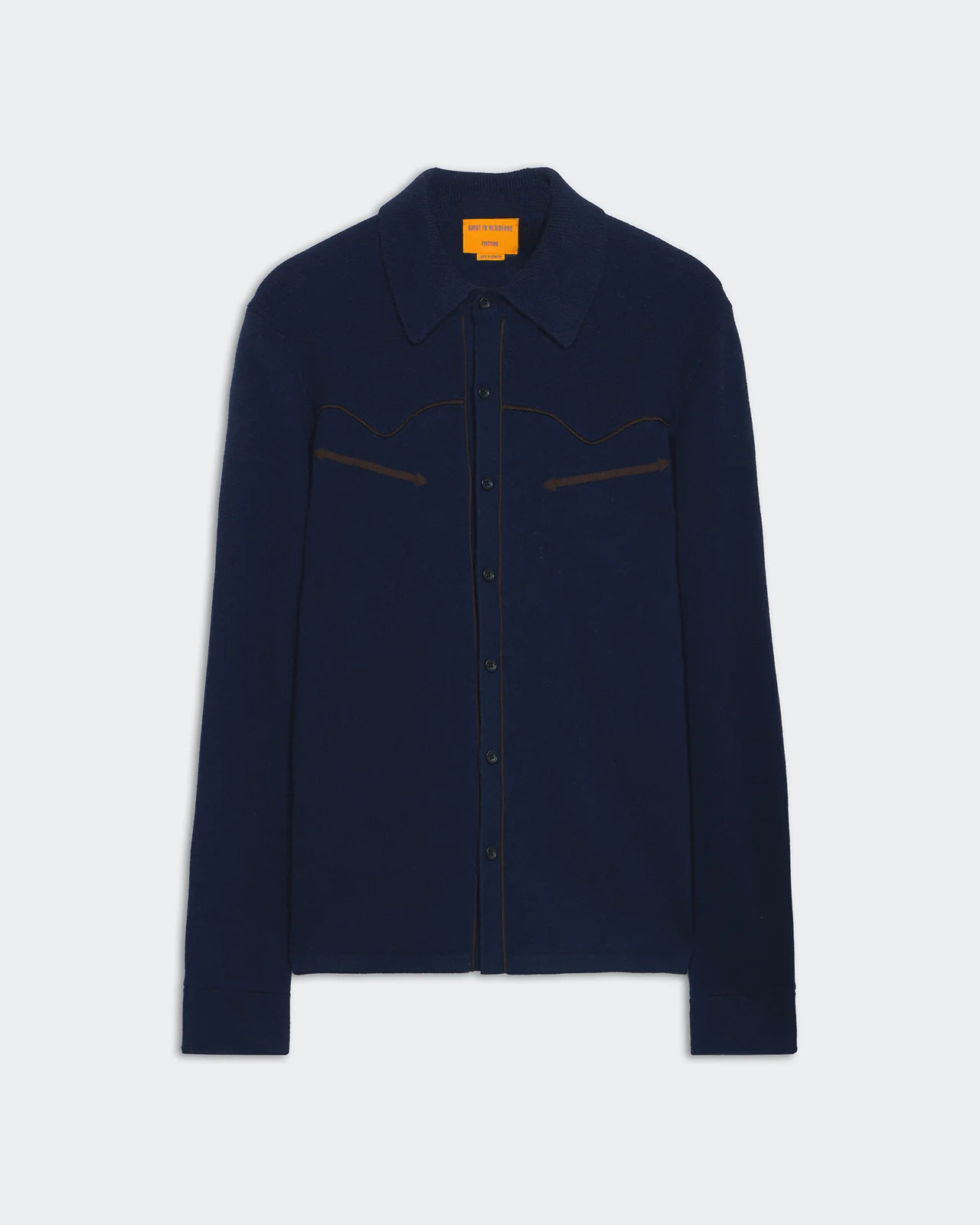 Western Button Up Shirt - Midnight | Guest In Residence