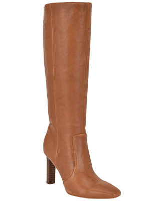 Guess Womens Hartin Tall Block Heel Boot Regular Wide Calf | Macy's