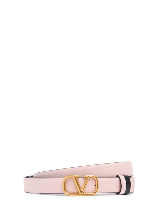 20mm Vlogo reversible leather belt | Luisaviaroma