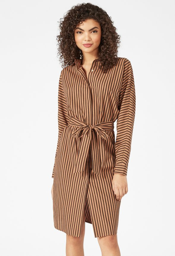 Dolman Shirt Dress | JustFab
