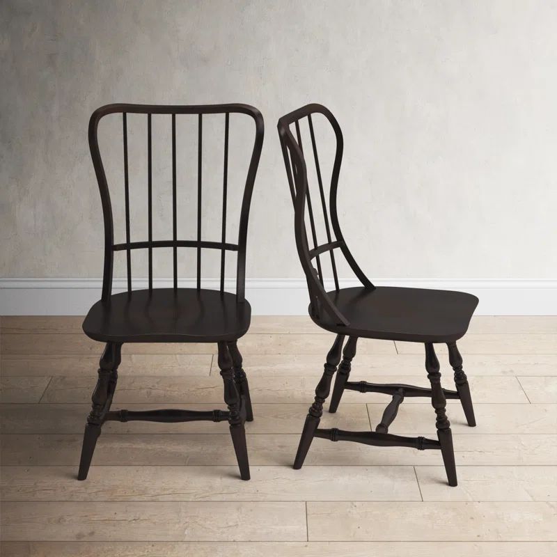Lealia Windsor Back Side Chair (Set of 2) | Wayfair North America