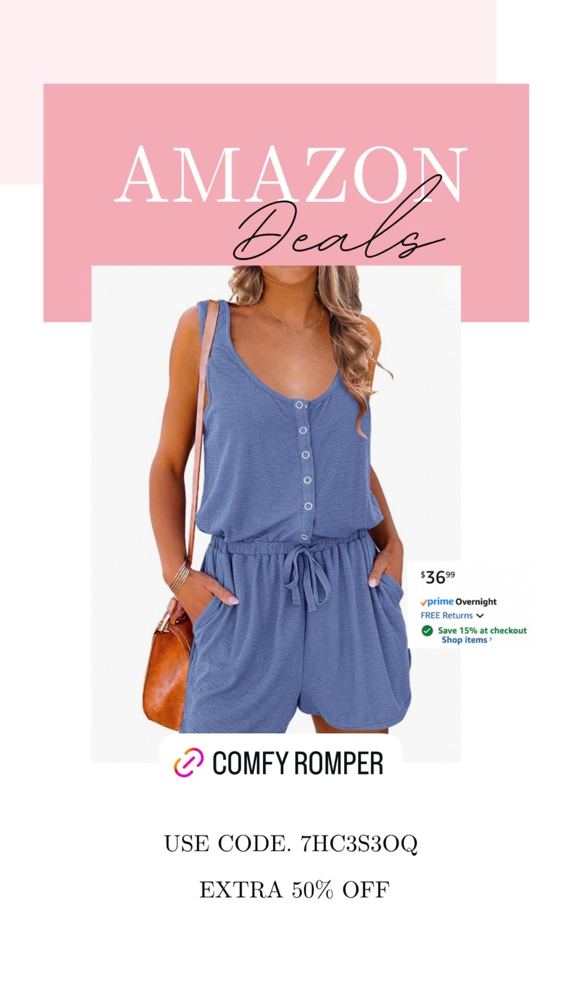 How cute is this little summer romper?!! On Deal today ￼

#LTKSeasonal