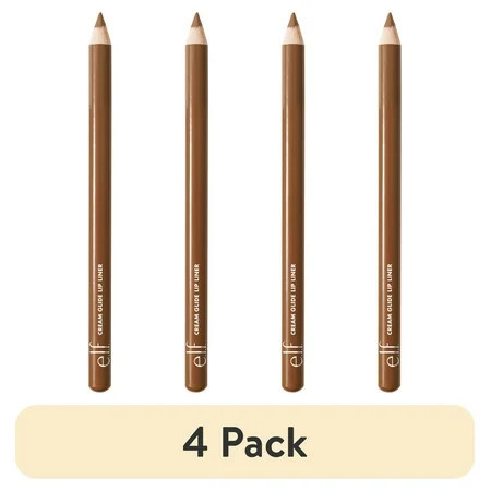 (4 pack) e.l.f. Cream Glide Lip Liner, Spill the Tea, 0.03oz | Walmart (US)
