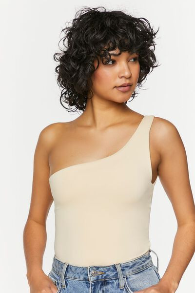 Contour One-Shoulder Bodysuit | Forever 21 (US)