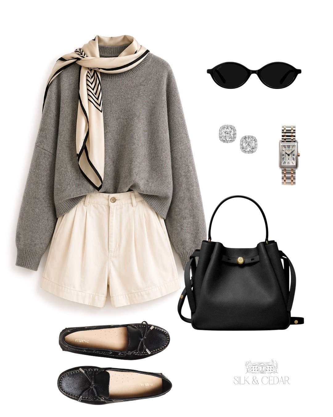 A refined wardrobe is rarely built through constant shopping.

It is built through repetition, restraint, and knowing exactly what belongs in your life.

A soft knit.
Tailored shorts.
Loafers worn often.
A silk scarf that makes everything feel intentional.

The women with the most elegant style are usually the ones trying the least to impress anyone at all.

Less noise.
Better choices.
Worn beautifully, over and over again.

#ltkstyle #quietluxury #capsulewardrobe #oldmoneystyle #classicstyle #elevatedbasics #timelessstyle #refinedstyle #silkandcedar #effortlessstyle

#LTKdayinmylife #LTKootd #LTKOver40