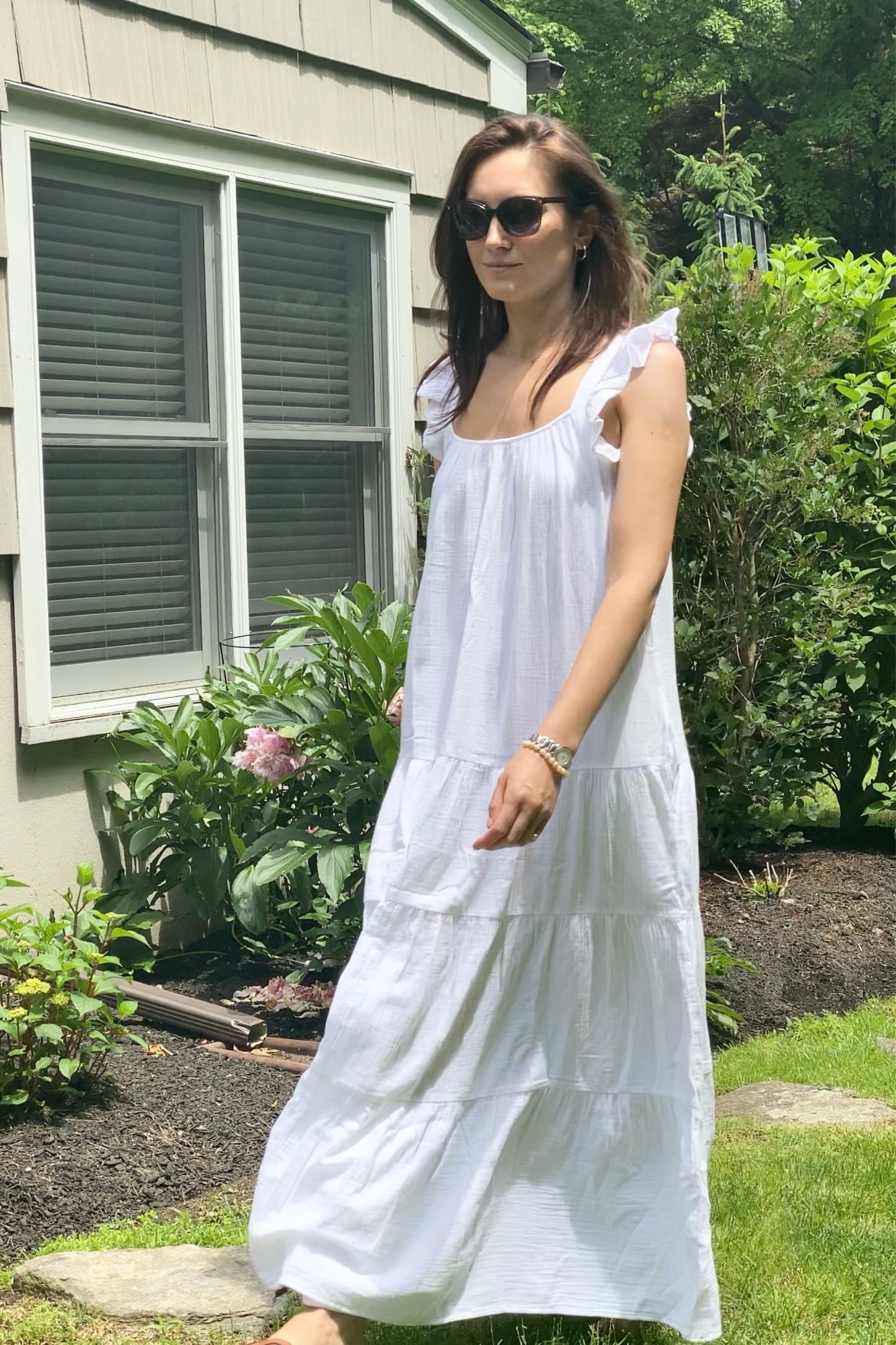 Perfect white summer dress with pockets

#LTKFindsUnder100 #LTKSeasonal #LTKStyleTip