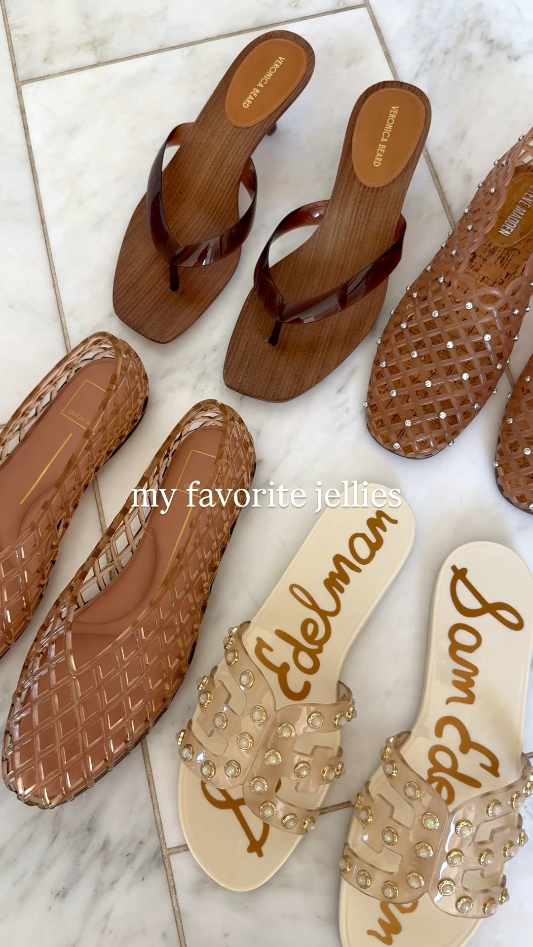 Loving the jelly trend for spring. These are my favorites 