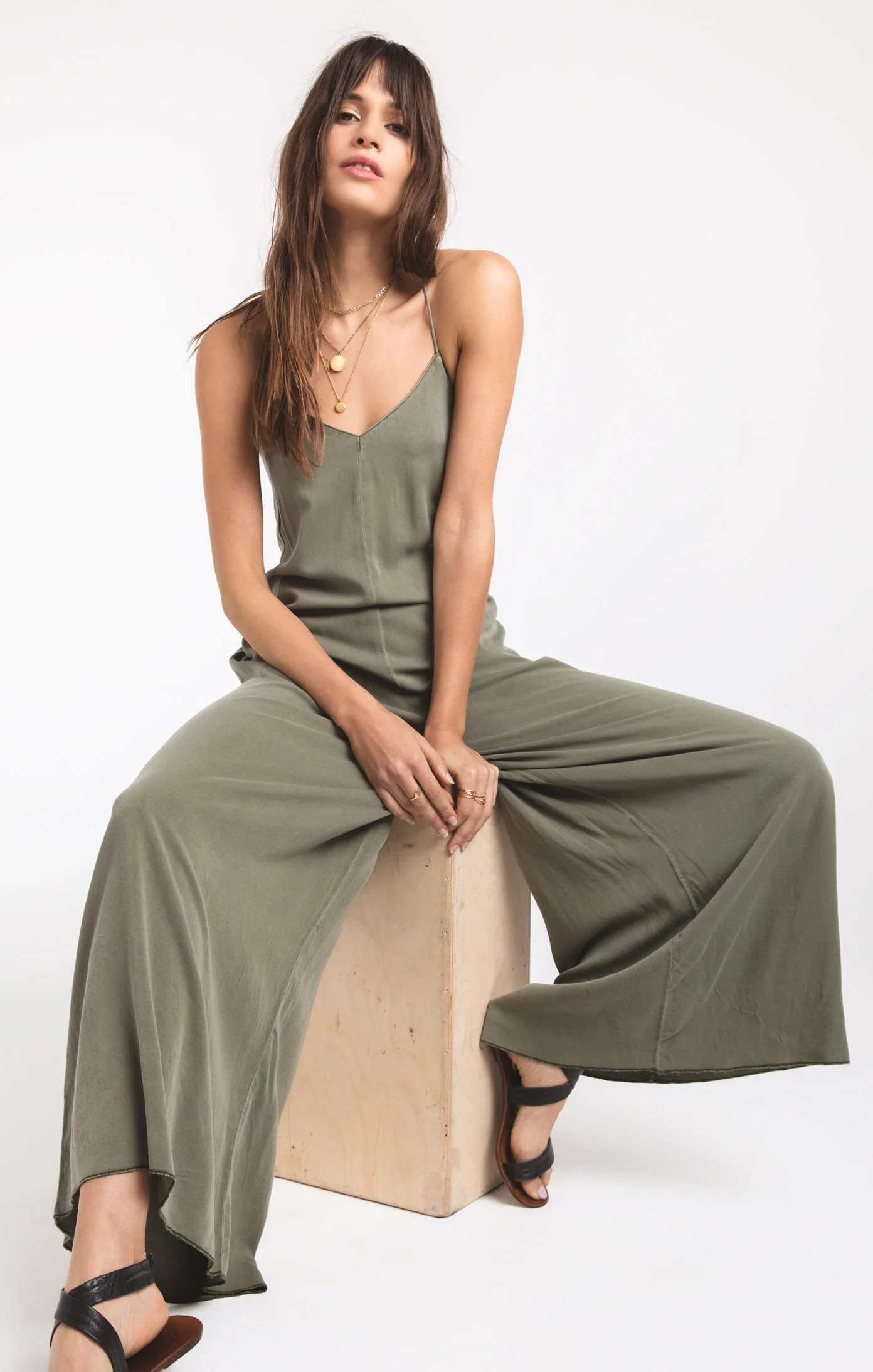 Ayana Jumper in Four Leaf Clover by Rag Poets | Z Supply