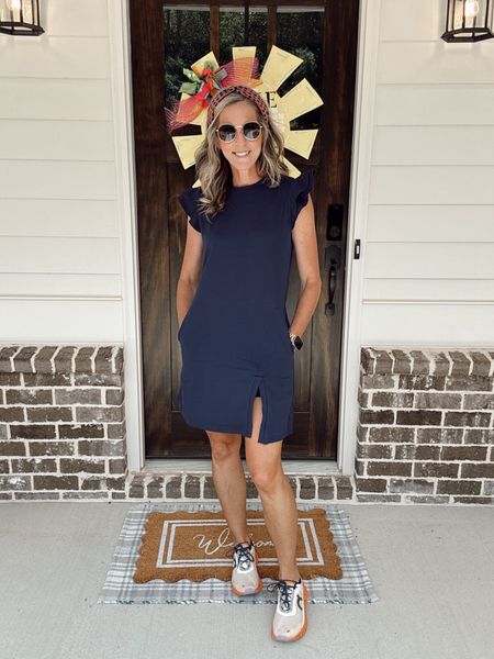 Amazon active dress, perfect for golf, tennis, or pickle ball. Fitz true to size - love the shorts underneath are not connected. 🙌🏼♥️ wearing size small 

#LTKActive #LTKFindsUnder50 #LTKOver40