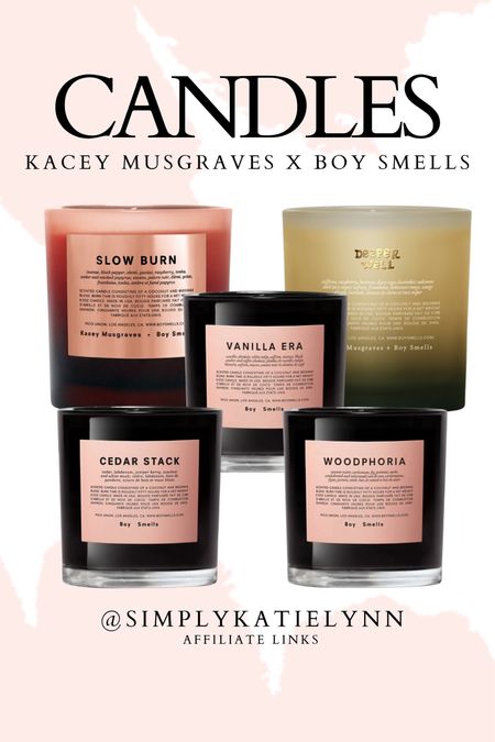 Kacey Musgraves x Boys Smells scents!

#LTKhome #LTKfamily #LTKstyletip