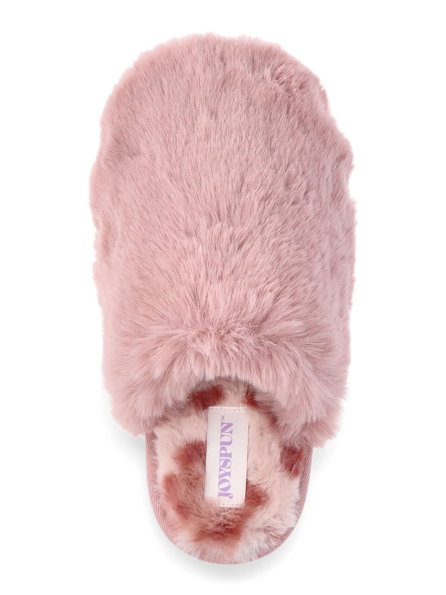 Joyspun Women's Plush Scuff Slippers | Walmart (US)