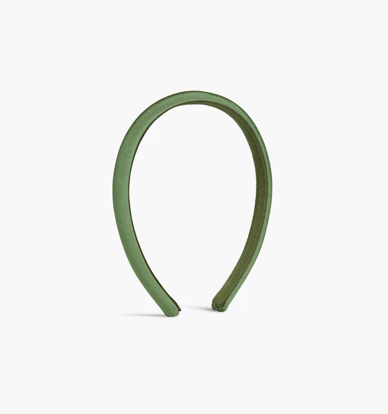 The Maeve Headband - Mossy Green Grosgrain | Hill House Home