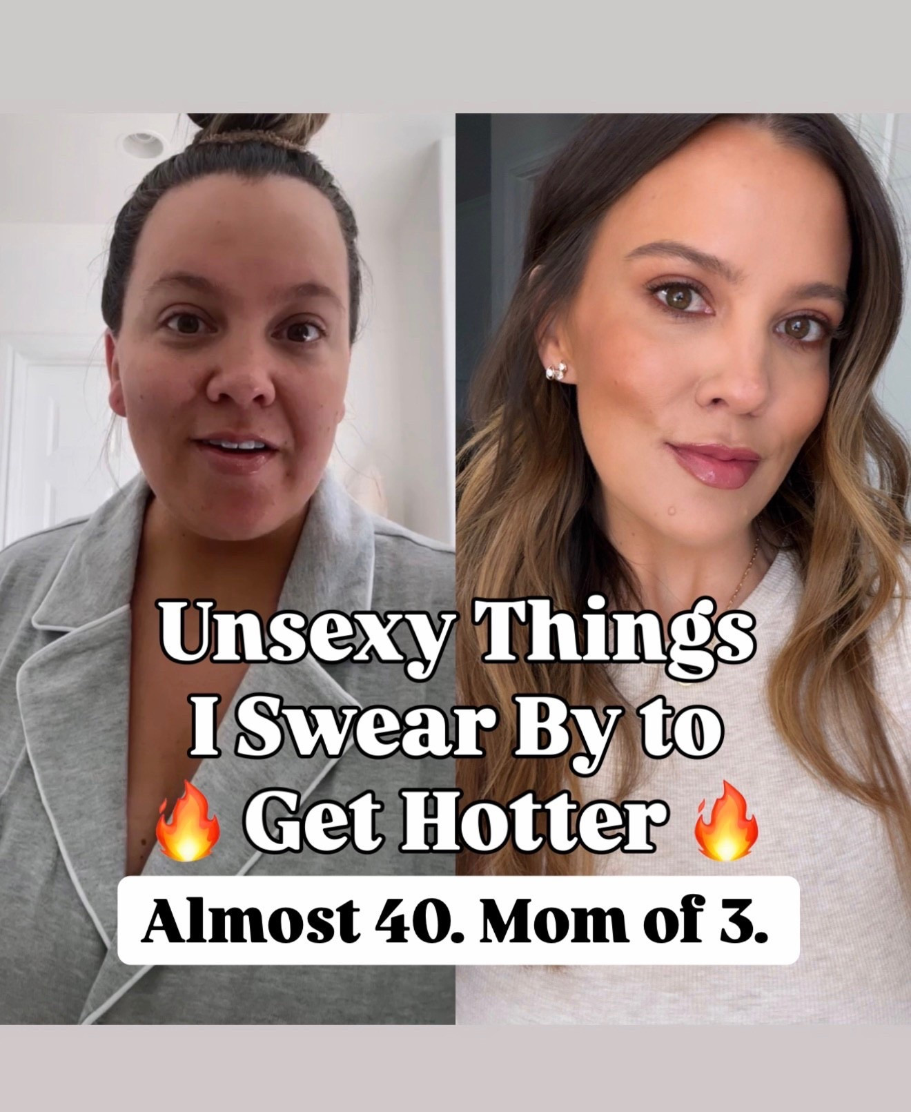 Unsexy things I swear by to get hotter!