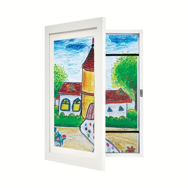 Classic Oblong Horizontal Picture Frame for Kids 3-12 Years - 1pc Changeable Display with Magneti... | Temu Affiliate Program