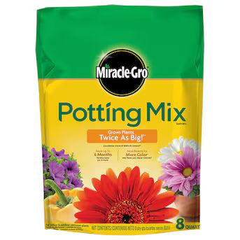 Miracle-Gro All-purpose Potting Soil Mix | Lowe's