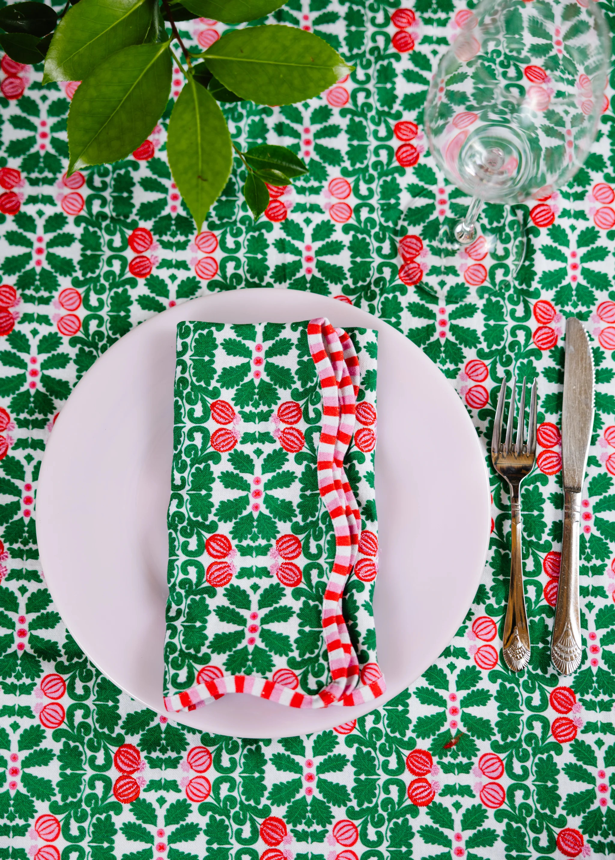 Furbish Studio - Pomegranate Tablecloth | Furbish Studio